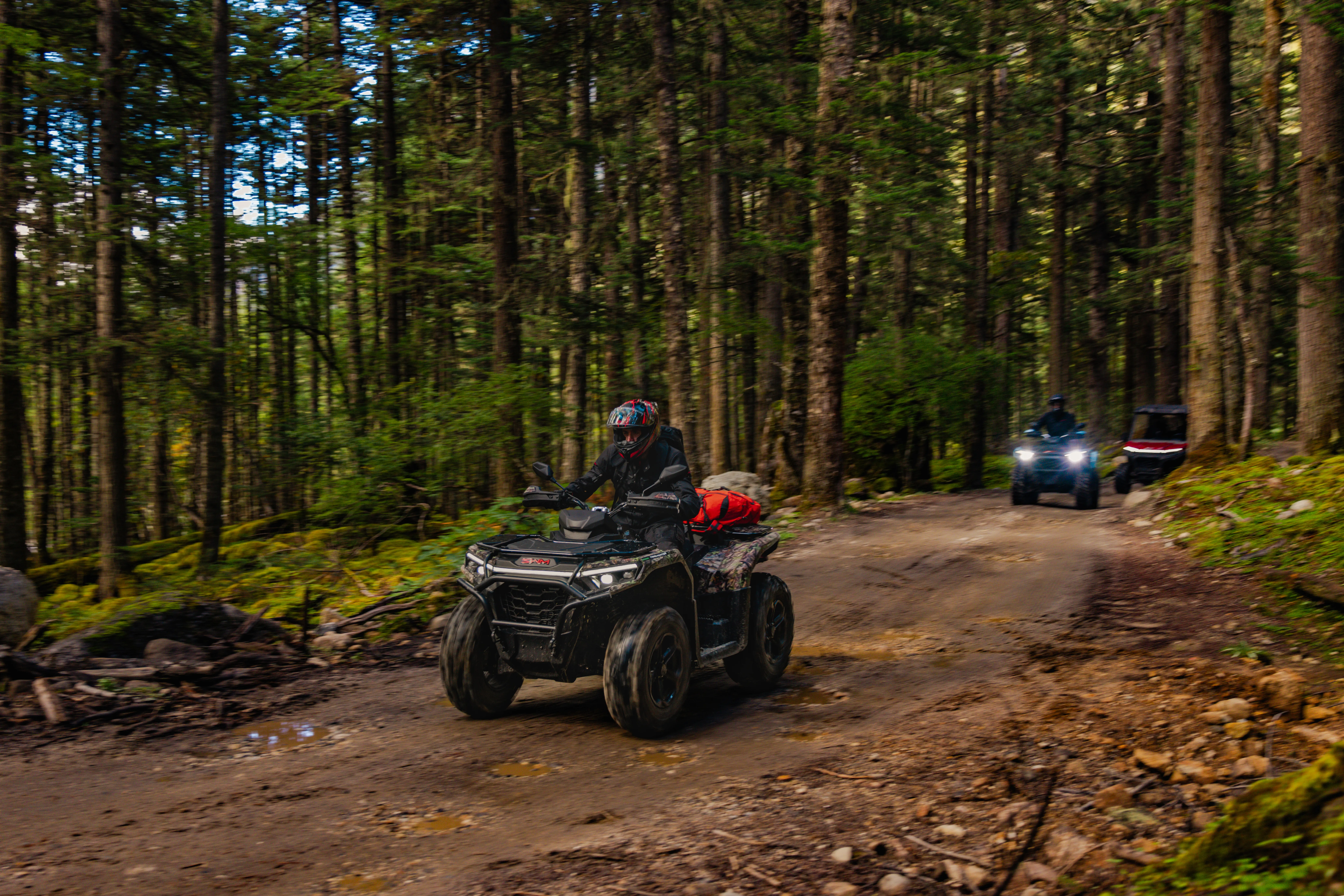 MUSCULAR VERSATILE
READY FOR ADVENTURE